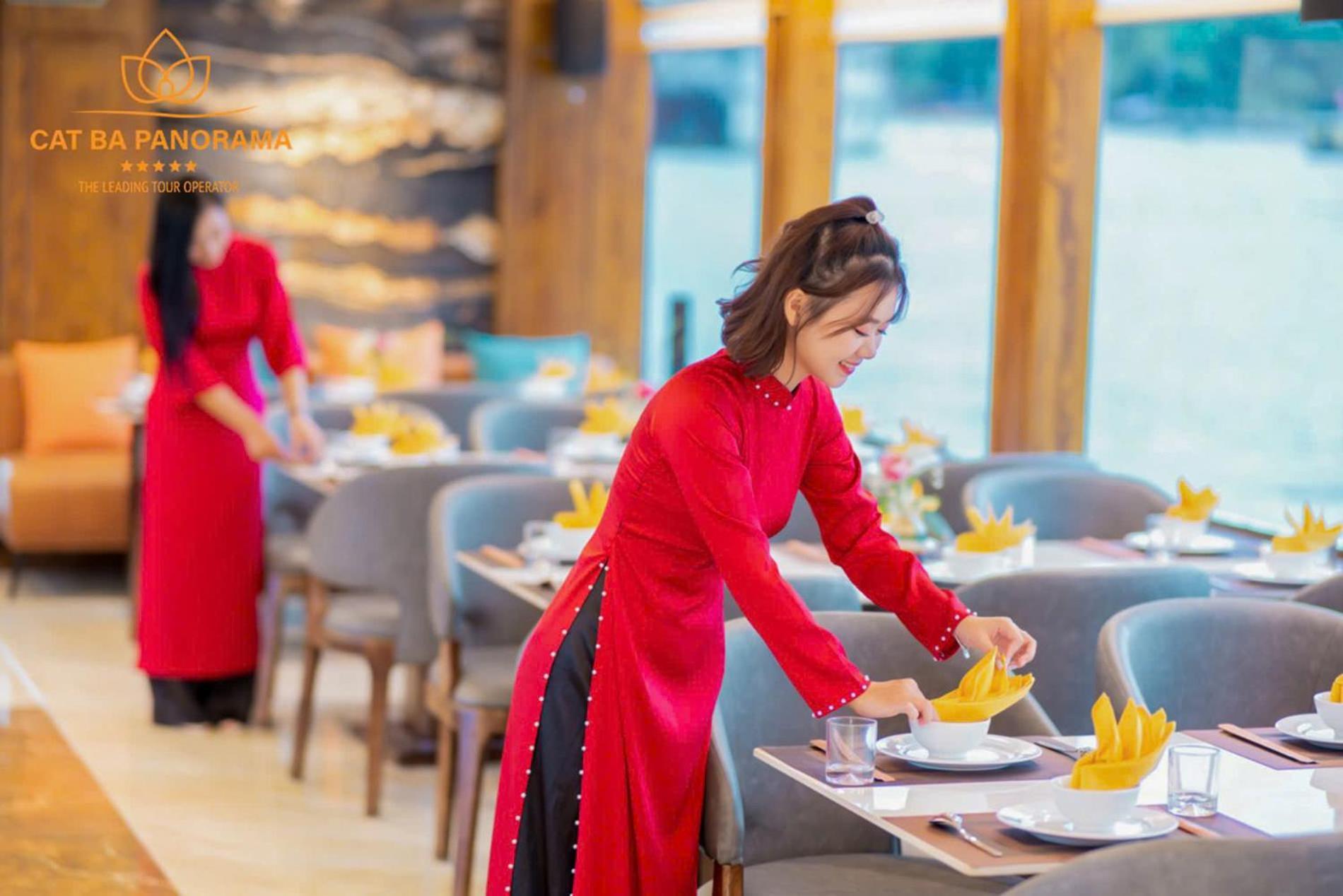 Green Mountain Cat Ba Hotel Dong Khe Sau Exterior foto